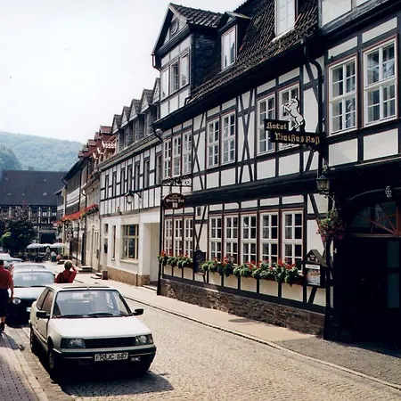Отель Garni Weisses Ross Stolberg (Harz)